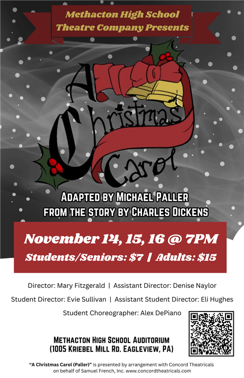 A Christmas Carol Show Poster